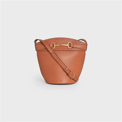 Bucket Crécy in Natural Calfskin 